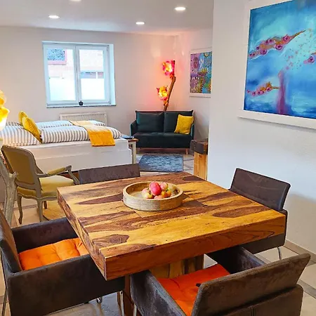 Art - Harmonie Und Stil Bei Bamberg Apartment Bischberg