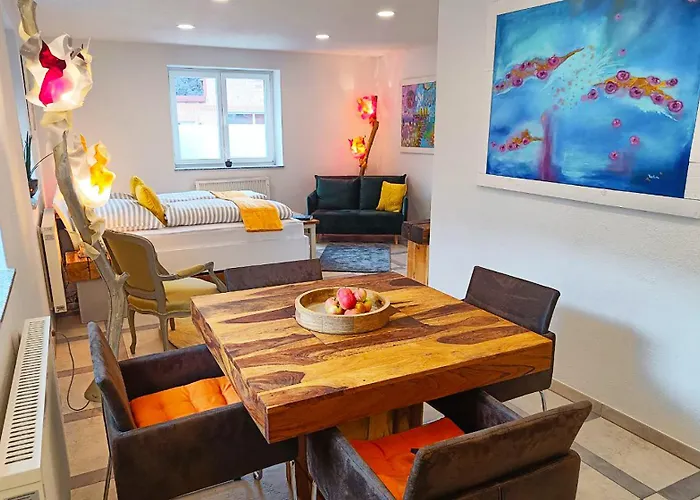 Art - Harmonie Und Stil Bei Bamberg Apartment Bischberg